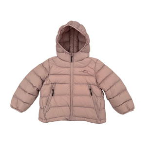 女童轻薄羽绒服2025新款90绒防风连帽保暖儿童短款冬装外套校服
