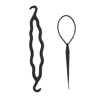 儿童穿发盘发拉发针宝宝懒人编发神器女童发饰套装拉头发穿发器