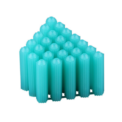 全新6厘连体蓝色尖头塑料膨胀管