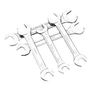 上众双头开口扳手 电镀单扳手 死板手开口扳手呆扳手五金汽修工具