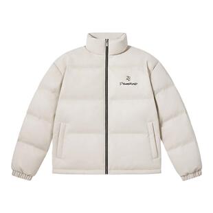 PSO Brand男装女装【90绒】亮面PU皮立领保暖冬季羽绒服外套男款