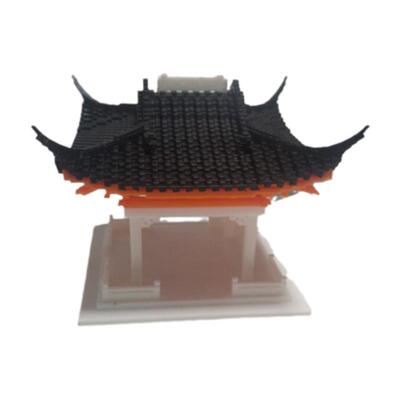 苏州沧浪亭古建筑模型3D打印