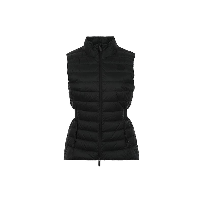 【自营】Moncler/盟可睐女士FW25薄款弹力收立领腰羽绒服马甲背心