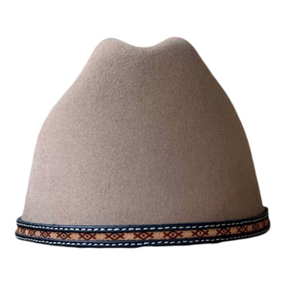 美国产RESISTOL羊毛卷边草原大檐帽骑马帽6X西部牛仔帽男女防晒帽