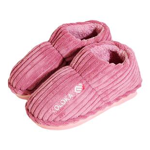 路路佳品牌棉拖鞋居家男女包脚踝后包跟高腰毛窝棉拖鞋