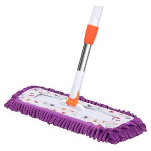 平板拖把雪尼尔除尘家用一拖净大号拖布手洗墩布懒人洗拖地板神器