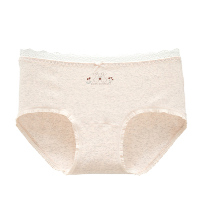 六只兔子抑菌加长全棉底裆内裤