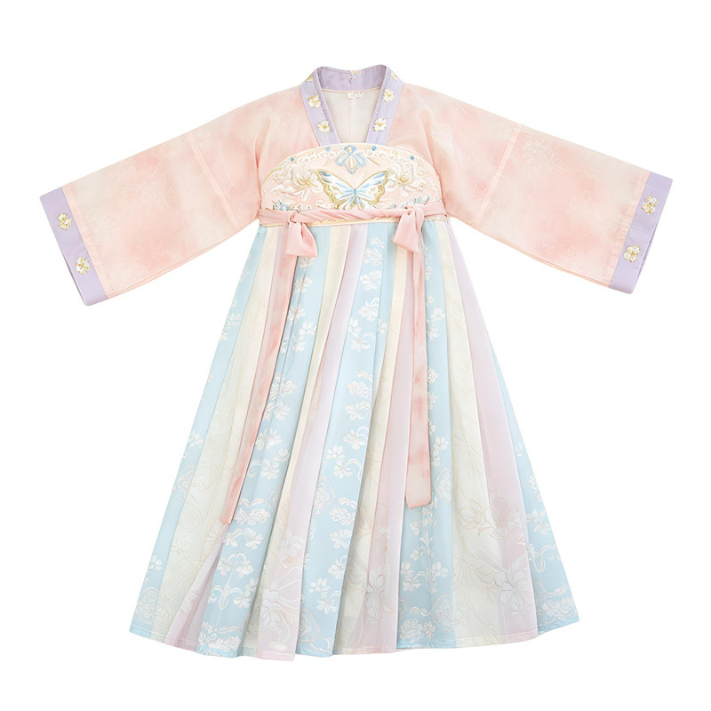 春夏女童汉服古风超仙襦裙新款
