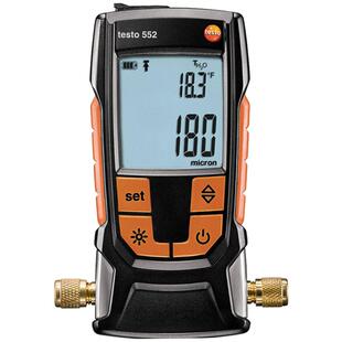 德图testo552数字式真空计高精度真空压力表电子数显负压表真空表