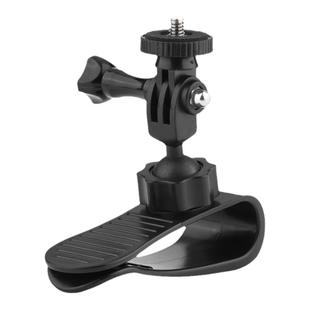 适用大疆Osmo Action4/5Pro/6汽车遮阳板支架Insta360 X5/Ace Pro2运动相机通用车载遮阳板固定夹底座配件