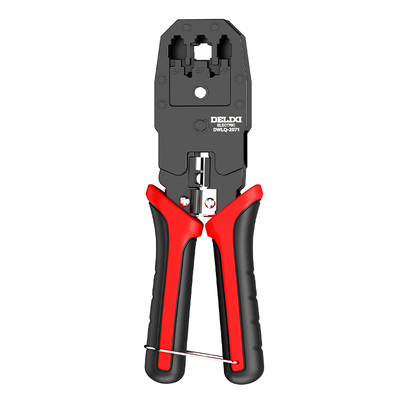 德力西网线钳子家用超六类压线钳