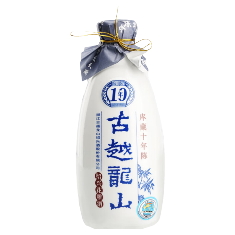 【10年库藏】古越龙山绍兴黄酒陈酿花雕酒15度500ml/瓶