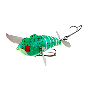 日本JACKALL POMPADOUR JR鲶浮水小胖子水面蝉水面波爬路亚饵鲶鱼