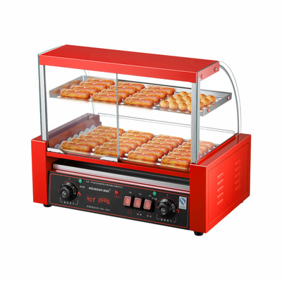 AOC烤肠机商用摆摊夜市新款专用热狗机全自动新型智能香肠机