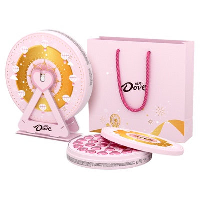 德芙心语30颗摩天轮礼盒装166g*2