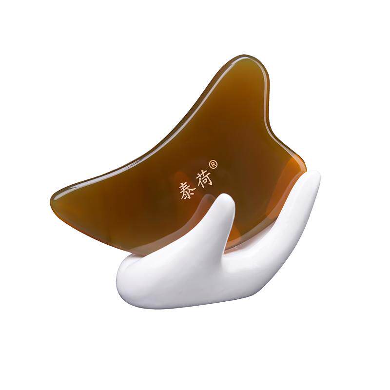牛角刮痧板肩颈背部专用刮板神器工具全身通用面部脸部眼部拨筋棒