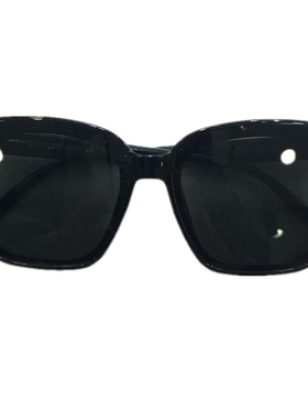 新款网红白色墨镜大脸韩版街拍