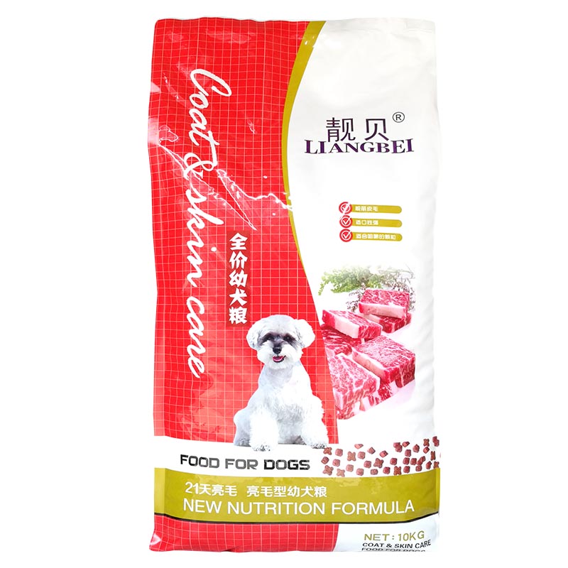 靓贝狗粮增肥美毛幼犬粮比熊博美