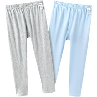 巴拉巴拉男童保暖裤大童秋裤儿童睡裤冬季新款宝宝纯棉打底裤子厚