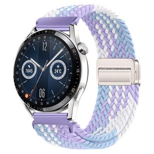 适用华为gt6表带GT5watchgt4腕表3手表watch5/4pro尼龙编织41mm女款fit专用磁吸gt2手链高级感女式轻奢手表带