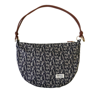 Liberty塔纳棉印花饺子包高级感碎花布袋布包斜挎慵懒通勤腋下包