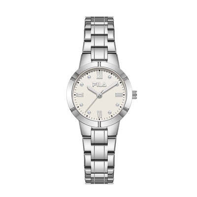 FILA斐乐女生手表女士小众轻奢小圆表女款送女友生日礼物礼盒6601