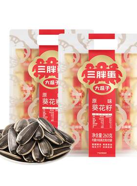 三胖蛋原味瓜子坚果炒货葵花籽