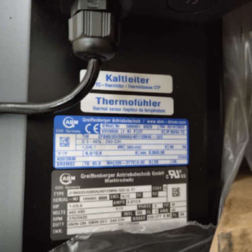 议价PMEAF 600-S德国ABM电机ZFB155 GH20000/3D160LB4XR-12/2制动