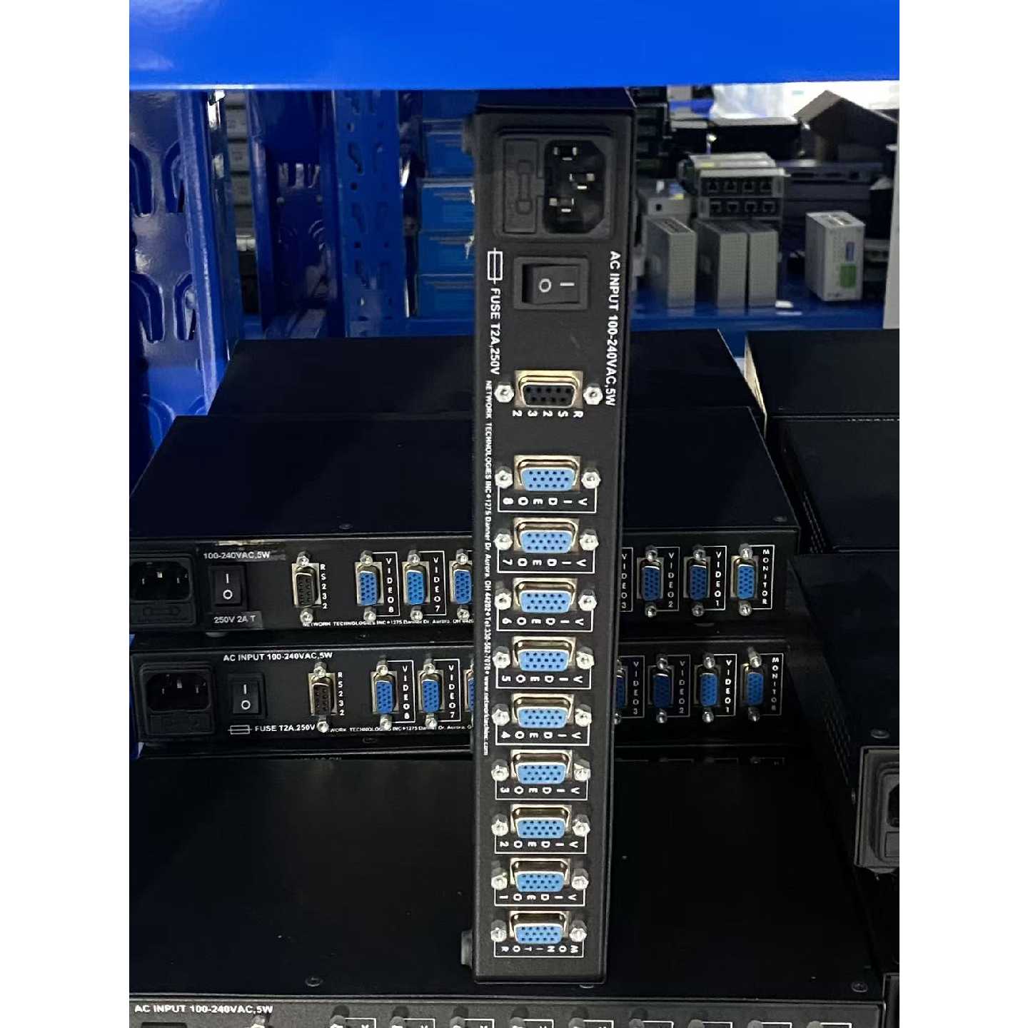 NTI8口VGA切换器带RS232接口拆机件，议价商品