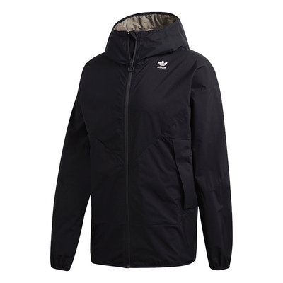 Adidas/阿迪达斯官方正品三叶草男子休闲时尚连帽运动外套 DV2000