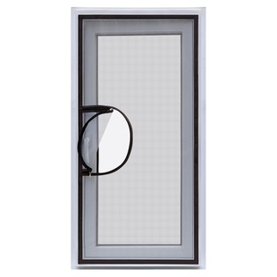 纱窗网自装窗纱免打孔隐形沙窗魔术贴自粘式外开窗家用防蚊窗纱网