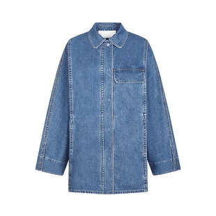 【SAMUEL系列】LESS水洗复古牛仔夹克棉质朋克时髦外套2P2612100