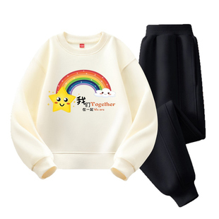 2026马年大码纯棉亲子装一家三口四五口全家福母子女卫衣童装班服