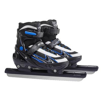 动感冰刀鞋可调速滑专业儿童
