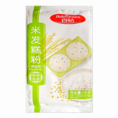 安琪百钻米无需发酵白糕预拌粉