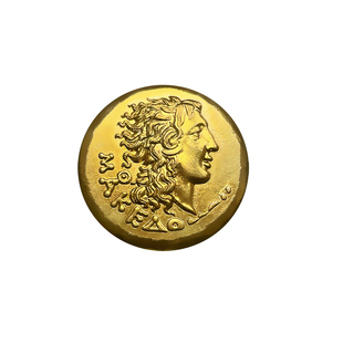 加厚希腊钱币神话硬币复古金币纪念章仿古铜币鎏金雕刻小众礼品