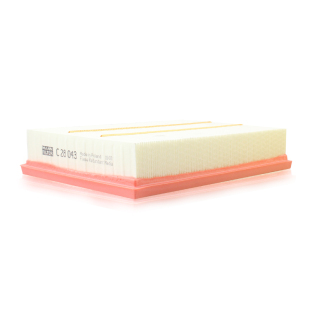 曼牌空气滤芯格C28043M适用宝来朗逸探影途岳途安明锐奥迪Q2L/Q3