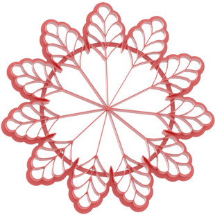 叶子底座模具底座花型饼干寿桃花馍馒头花样面食中式蛋糕家用商用