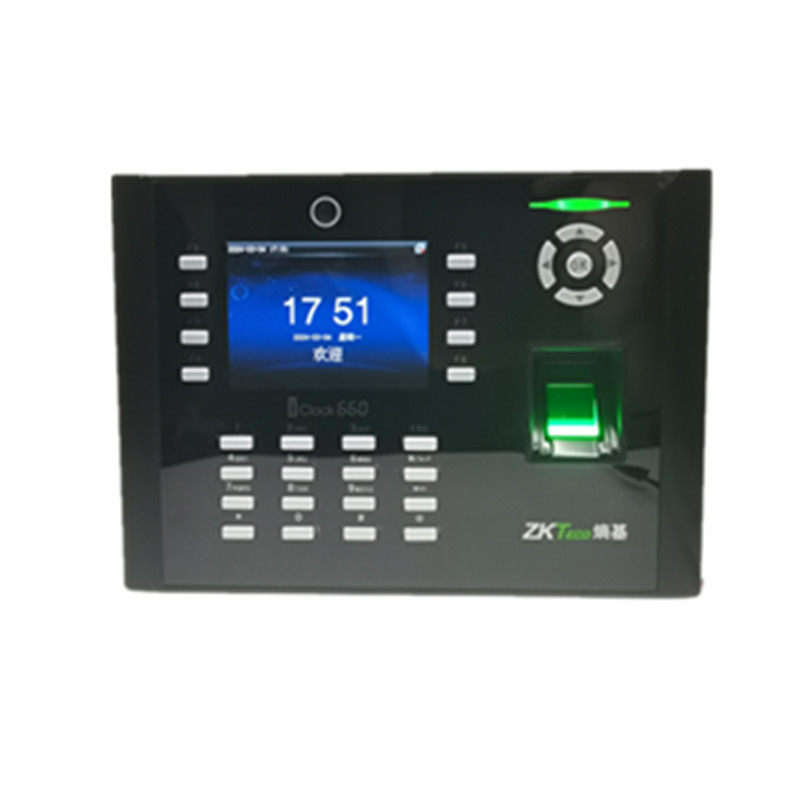iclock660指纹拍照考勤机zkteco