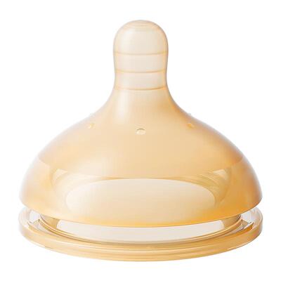 欧贝妮新生儿硅胶奶嘴柔软宽口径