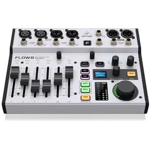 百灵达（Behringer）FLOW8专业带效果蓝牙数字直播录音声卡调音台