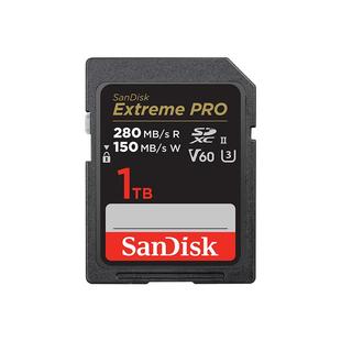 闪迪相机内存sd卡1TB高速佳能内存卡尼康索尼富士存储卡V60 6K4K