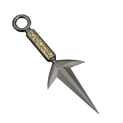 火影忍者波风水门四代目武器飞雷神苦无大号金属实心模型玩具手办