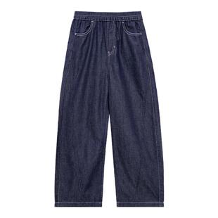 【春夏醋酸牛仔香蕉裤】棉叔叔男童女童廓形天丝棉牛仔裤春夏新款