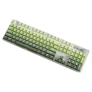 前行者机械键盘绿色无线蓝牙三模游戏电竞女生办公静音键鼠104键
