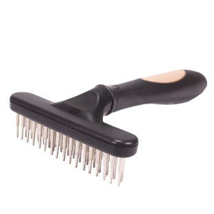 博美专用钉耙梳宠物开结梳狗去毛梳子大型犬用针梳梳子狗狗美容梳