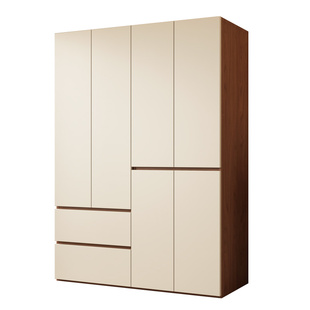 衣柜家用卧室新款补贴实木推拉门衣橱出租房简易储物收纳儿童柜子