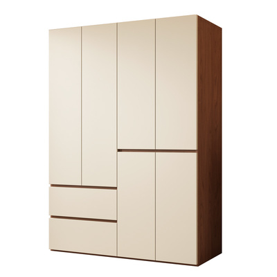 衣柜家用卧室新款补贴实木推拉门衣橱出租房简易储物收纳儿童柜子