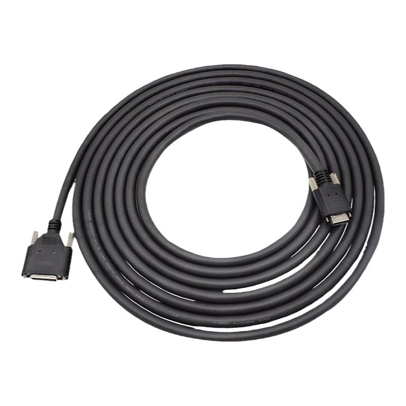 cameralink采集卡线缆工业相机数据线SDR/MDR26P拖链电缆POCL供电