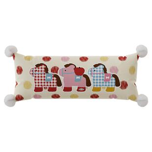 多巴胺ins风马年抱枕套客厅沙发大靠枕睡觉长条抱枕床上靠背腰枕